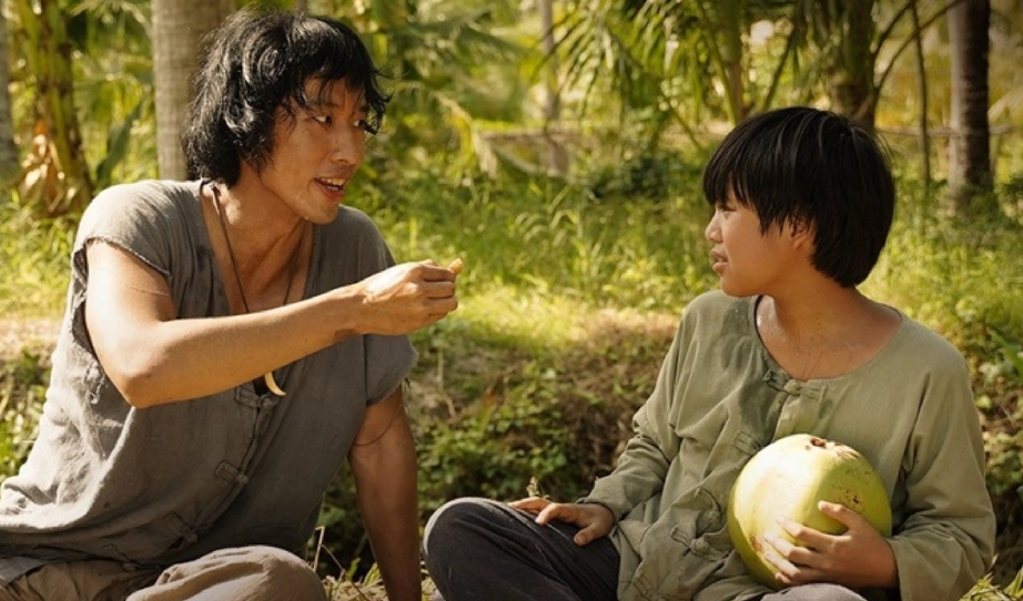 Nhân vật Út Lục Lâm và bé An trong phim 'Đất rừng Phương Nam'