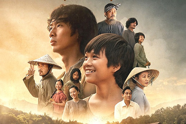 Dàn diễn viên trong phim 'Đất rừng phương Nam' của đạo diễn Nguyễn Quang Dũng. Ảnh: Galaxy