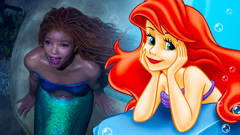 Ariel vốn dĩ có làn da trắng và mái tóc đỏ bồng bềnh đặc trưng