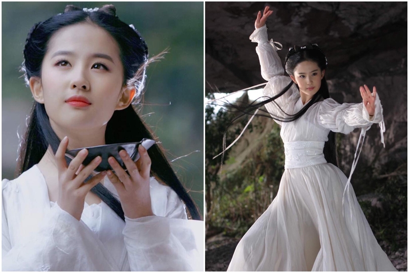 Lưu Diệc Phi tạo được tiếng vang nhờ vai diễn Tiểu Long nữ trong Thần Điêu Đại Hiệp