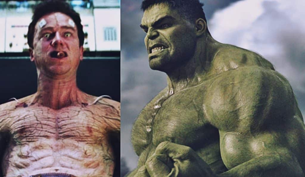 Hulk là nhân cách thứ 2 của Brunce