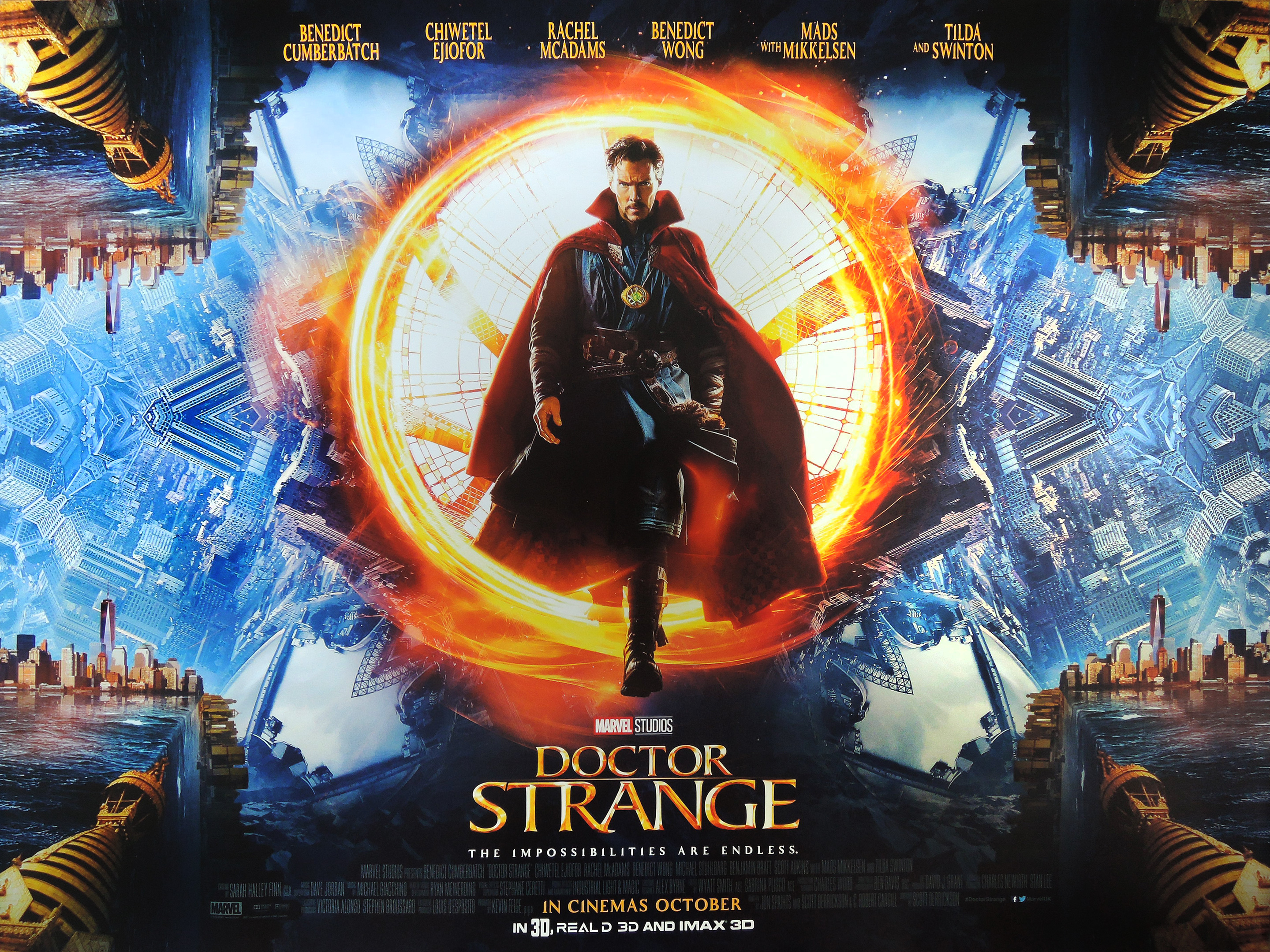 Doctor Strange là siêu anh hùng mới, là một phù thủy có phép thuật