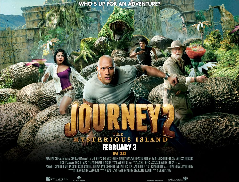 Hành trình 2: Hòn đảo huyền bí (tựa tiếng Anh: Journey 2: The Mysterious Island) là một bộ phim hài hước, phiêu lưu và viễn tưởng với định dạng 3D của Mỹ