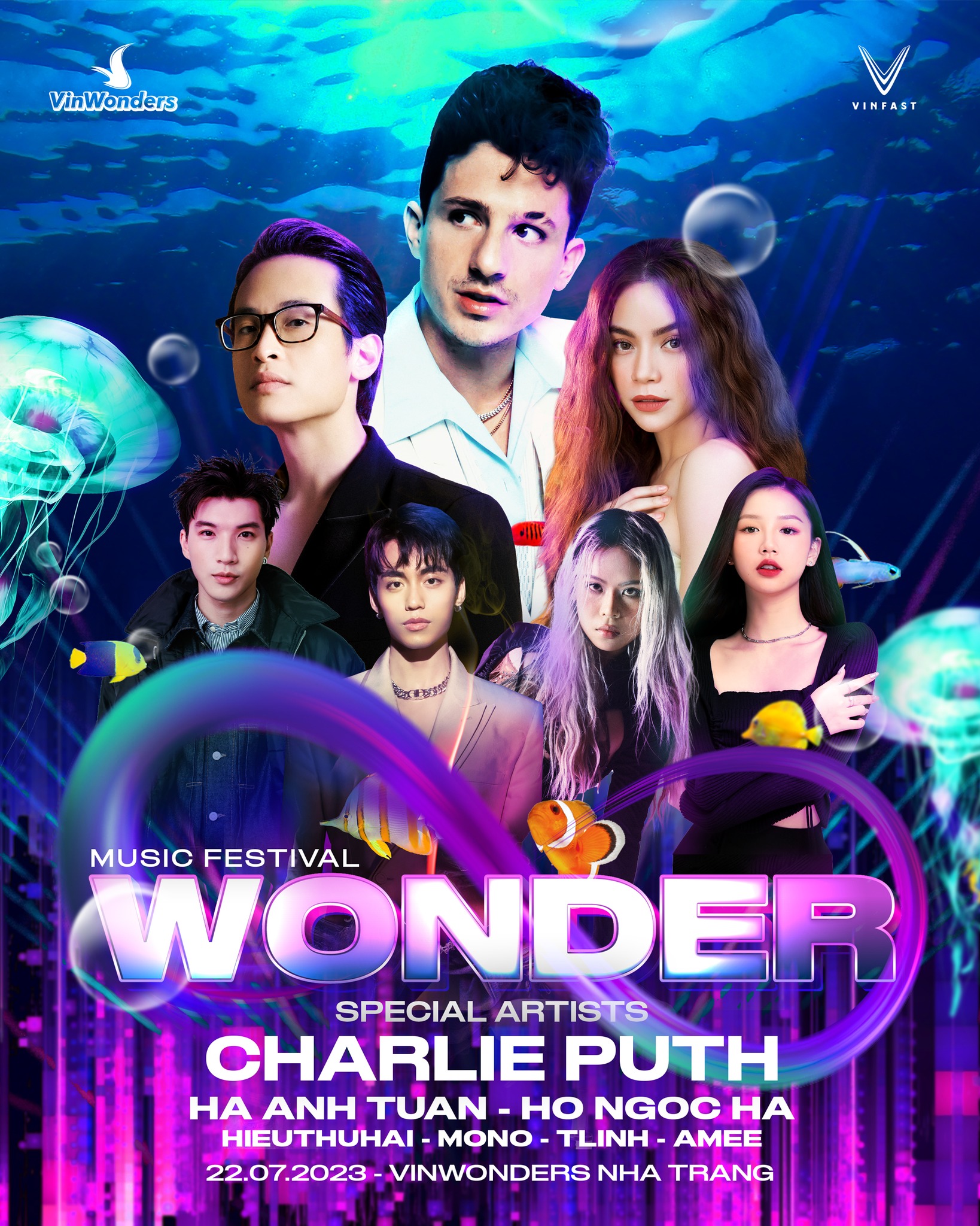 Còn 2 ngày nữa là siêu nhạc hội 8Wonder sẽ chính thức diễn ra ở VinWonders Nha Trang