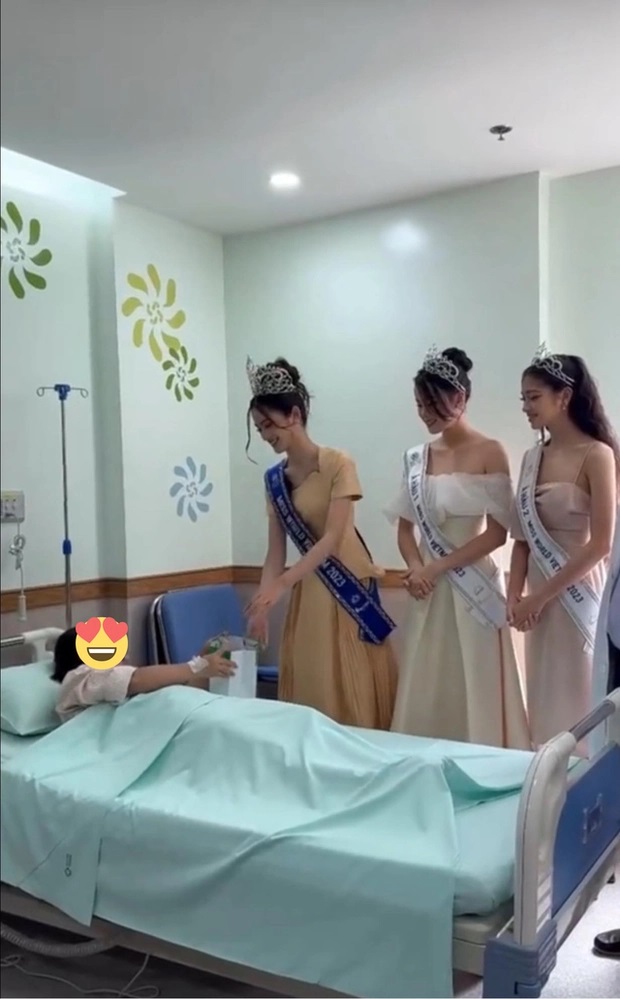 Phía Sen Vàng lên tiếng sau tranh cãi vì hình ảnh Hoa hậu Ý Nhi và 2 Á hậu đi từ thiện ở bệnh viện 5 sao