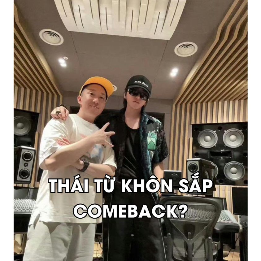 Mới đây Thái Từ Khôn đã đăng hình với Choice37 ah - đây là một nhà sản xuất âm nhạc của YG