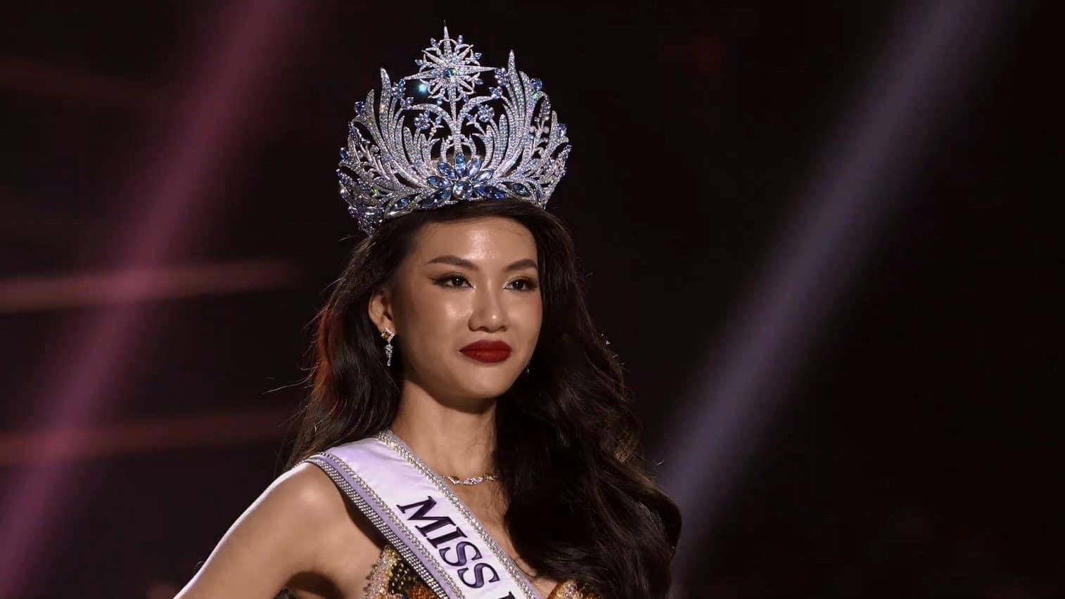Bùi Quỳnh Hoa đăng quang Hoa hậu tại đêm chung kết Miss Universe Việt Nam 2023