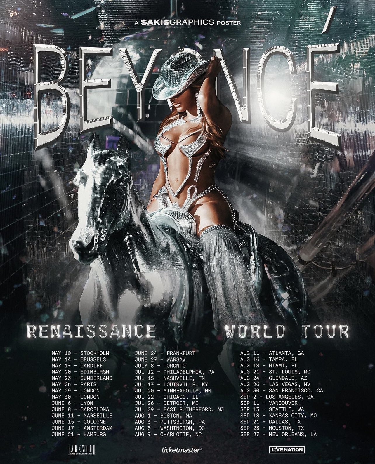 Renaissance: A film by Beyoncé sẽ làm nổi bật chuyến lưu diễn của “nữ hoàng nhạc pop”