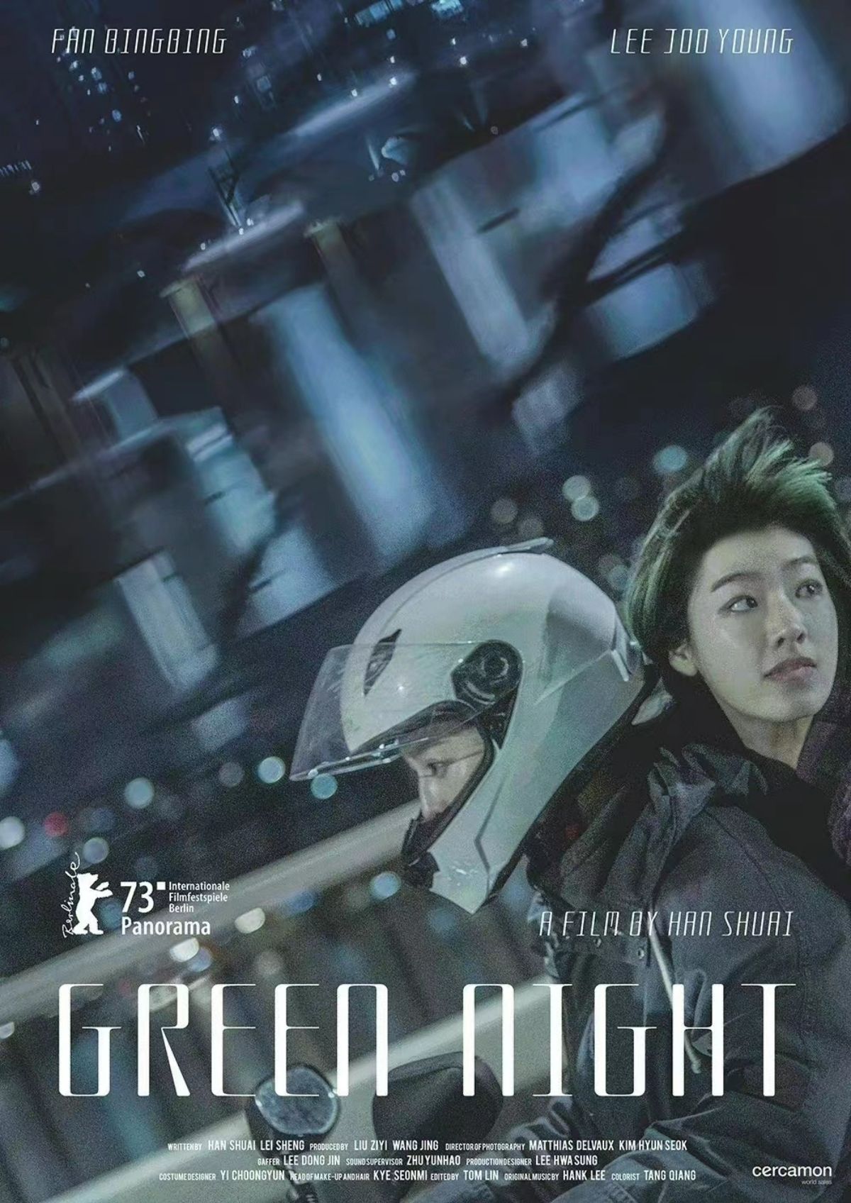 Bộ phim Green Night (Lục Dạ) sở hữu cốt truyện bối cảnh hiện đại và thuộc tuýp hình dự; cặp đôi nhân vật chính của Phạm Băng Băng và Lee Joo Young mang hơi hướng bách hợp