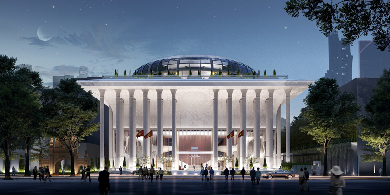 Nhà hát Hồ Gươm - nơi diễn ra Lễ trao giải VinFuture 2023