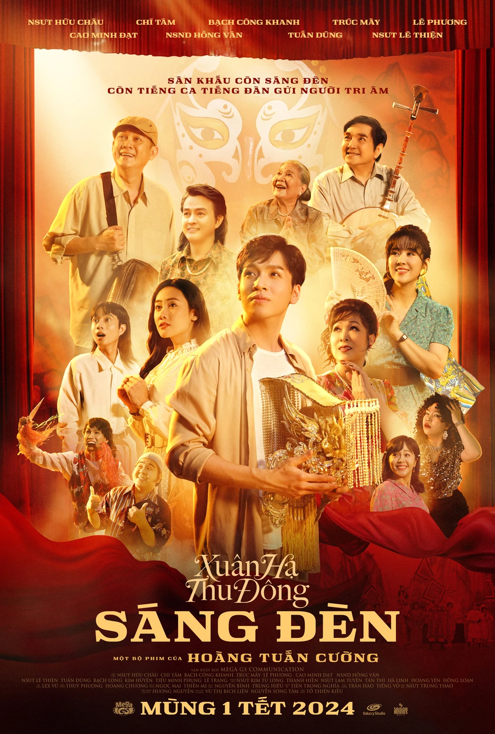 Poster chính thức của bộ phim “Sáng đèn”