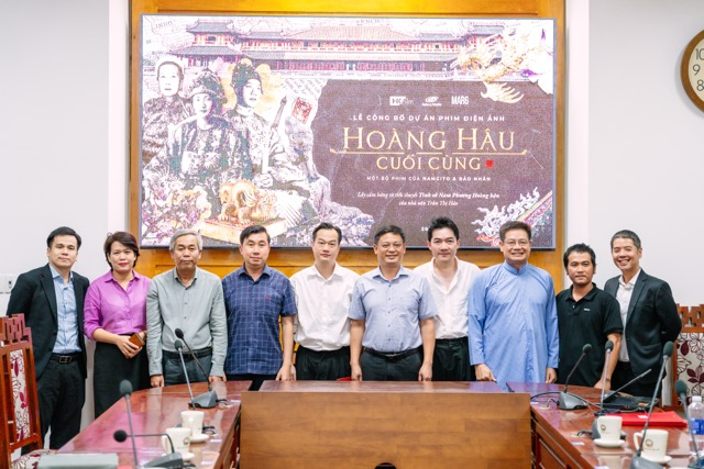 Buổi họp của lãnh đạo tỉnh Thừa Thiên Huế với đoàn phim