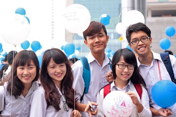 Học sinh trường chuyên Hà Nội Amsterdam