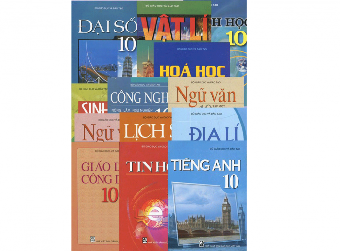 Sách giáo khoa lớp 10 chuẩn