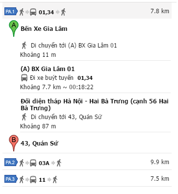 Tuyến buýt BX Gia Lâm - BV K
