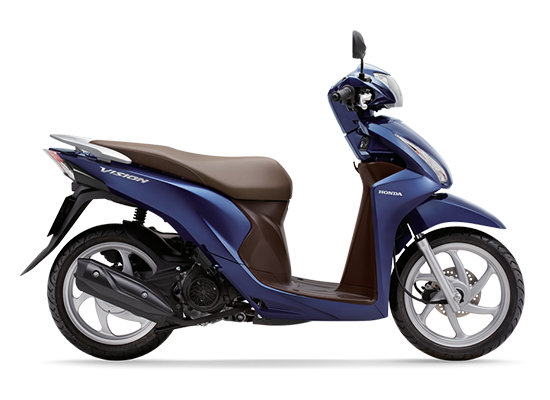 Honda Vision màu xanh