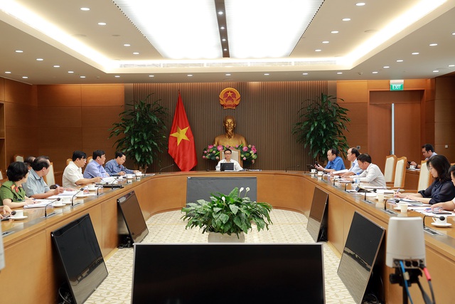 Phó Thủ tướng Vũ Đức Đam làm việc với lãnh đạo Hội Người cao tuổi Việt Nam - Ảnh: VGP/Đình Nam