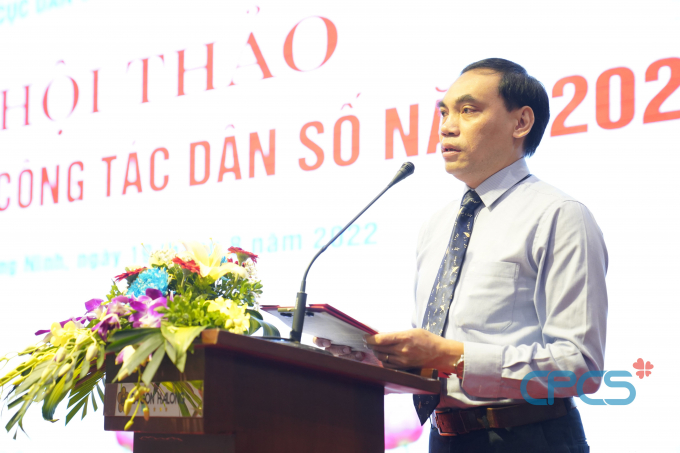 Ông Nguyễn Văn Tính, Chánh Văn phòng Tổng cục DS - KHHGĐ