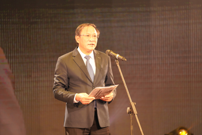 Tổng cục trưởng Tổng cục Dân số - KHHGĐ Nguyễn Doãn Tú phát biểu tại Lễ kỷ niệm