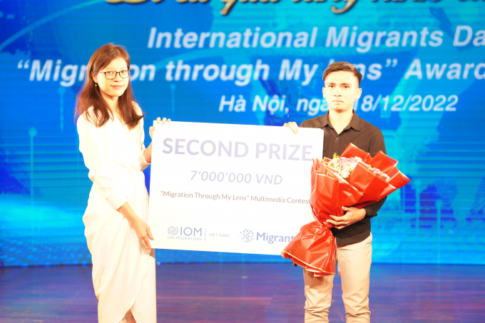 Tác giả Trần Thế Khải nhận giải nhì cuộc thi