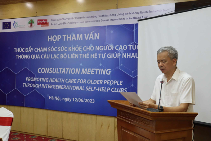 Ông Phan Văn Hùng - Phó Chủ tịch Trung ương Hội Người cao tuổi Việt Nam