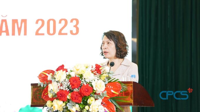 PGS.TS Nguyễn Thị Liên Hương, Thứ trưởng Bộ Y tế phát biểu tại Hội thảo.
