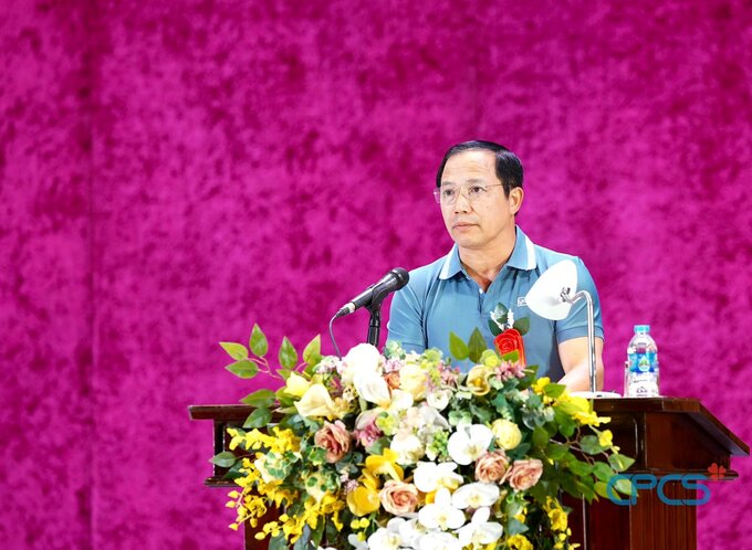 Ông Nguyễn Văn Toàn - Phó Chủ tịch UBND tỉnh Hòa Bình phát biểu tại Lễ phát động