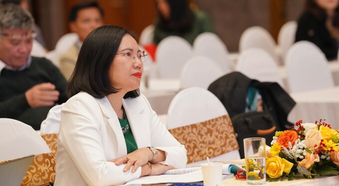 Bà Hoàng Thị Thơm, Phó Cục trưởng Cục dân số.