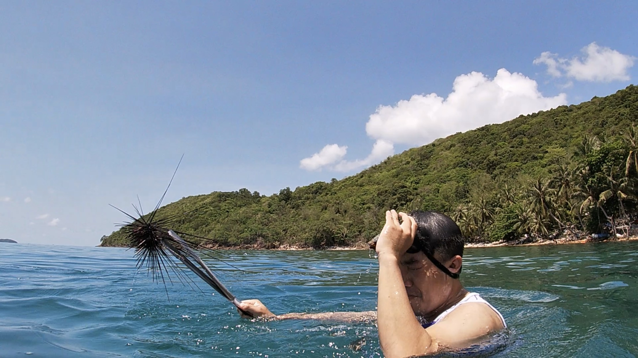 Câu cá, săn nhum trên Đảo Dừa (Nguồn: Sưu tầm)