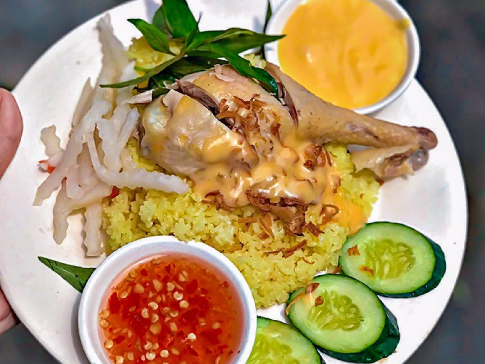 Cơm gà Trâm Anh ở Nha Trang (Ảnh: Sưu tầm)
