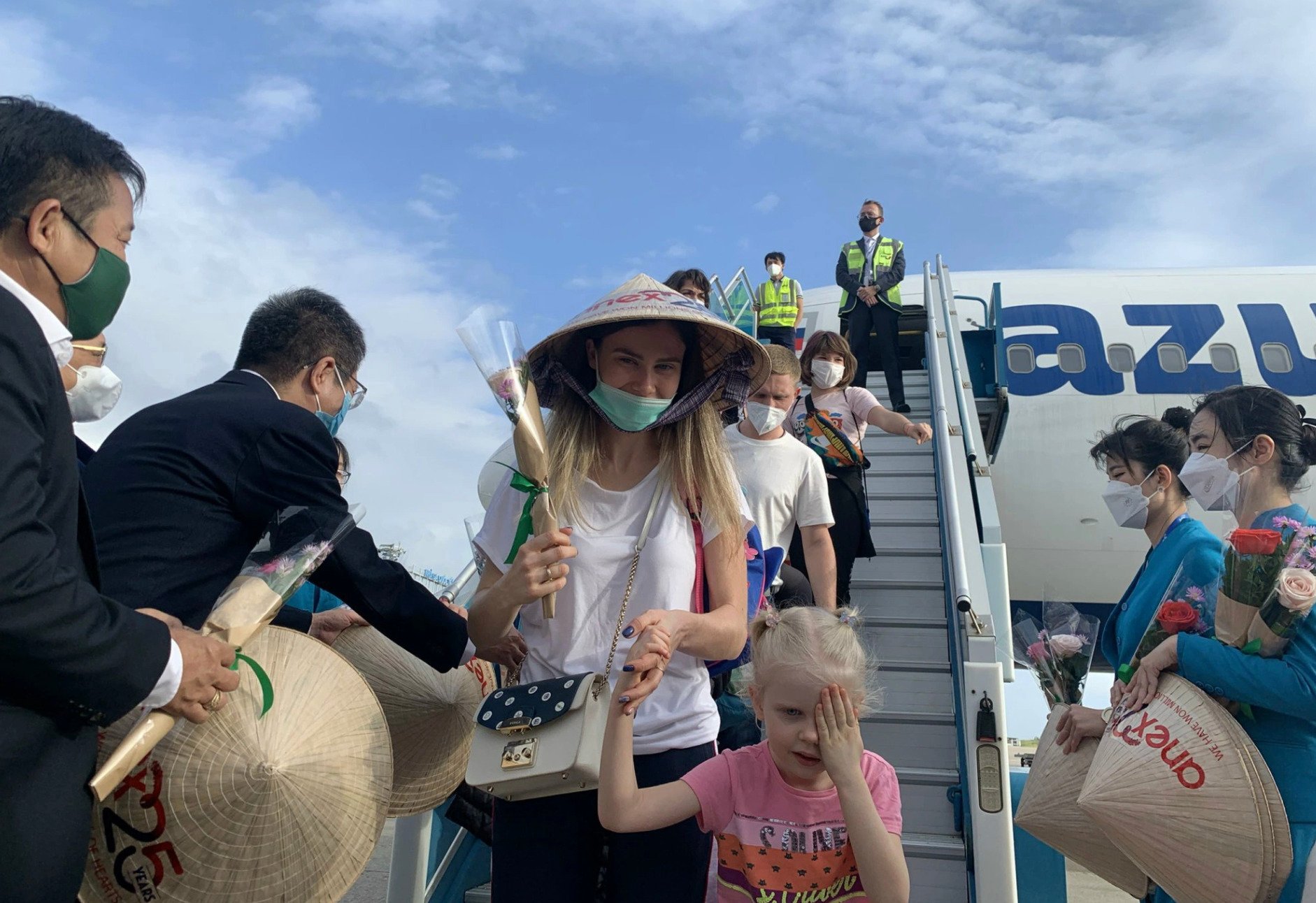 Du khách Nga đến Việt Nam tử Cty Anex Việt Nam, gọi là khách inbound.