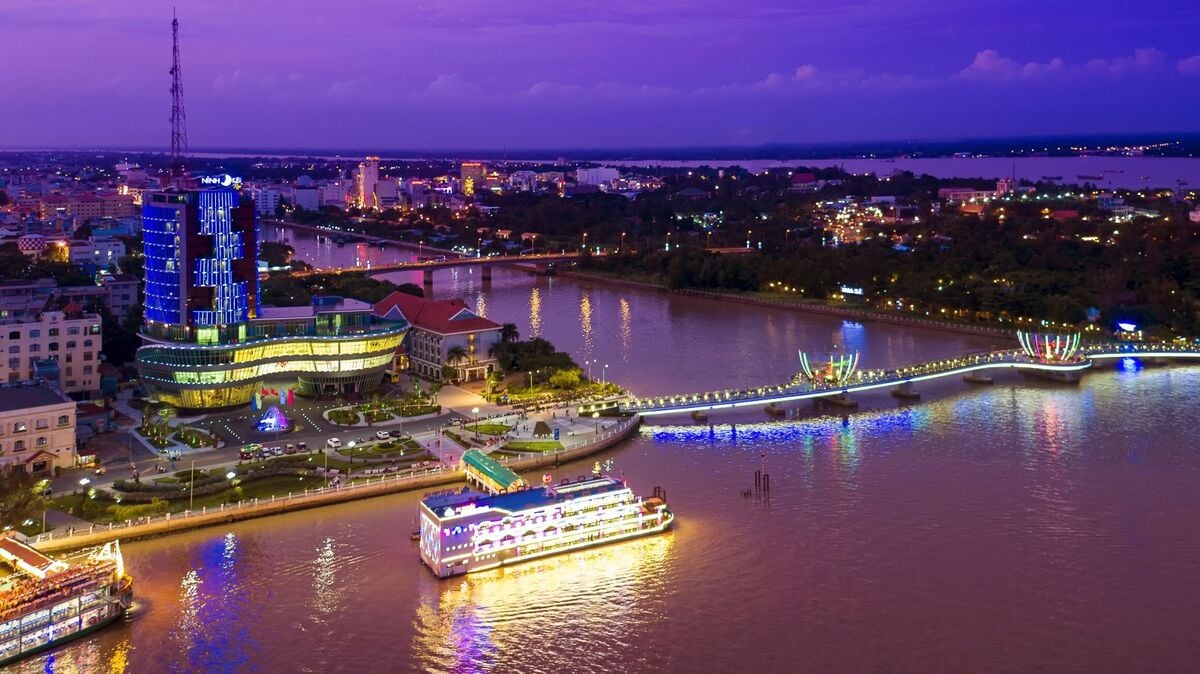 Bến Ninh Kiều về đêm (Nguồn: Internet)