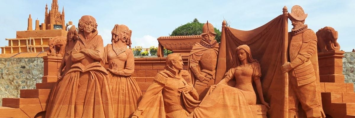 Công viên tượng cát Forgotten Land - Điểm check-in nghệ thuật độc lạ ở Phan Thiết - ảnh 1