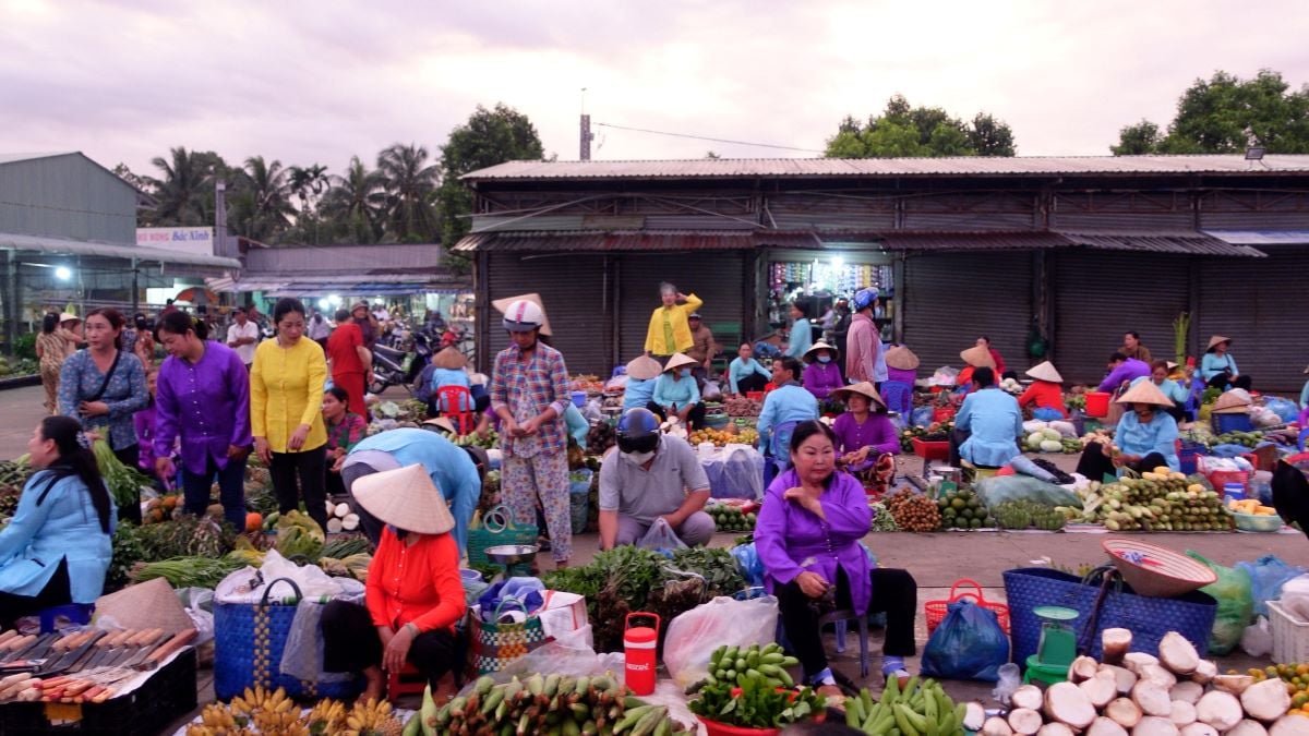 Trải nghiệm chợ đêm Vị Thanh: Thiên đường ẩm thực và mua sắm Hậu của Giang - ảnh 4