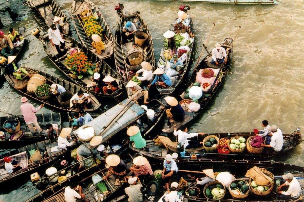 Ghé thăm chợ nổi Ngã Bảy - Hậu Giang: Khu chợ đặc trưng miền Tây hơn 100 năm tuổi - ảnh 2