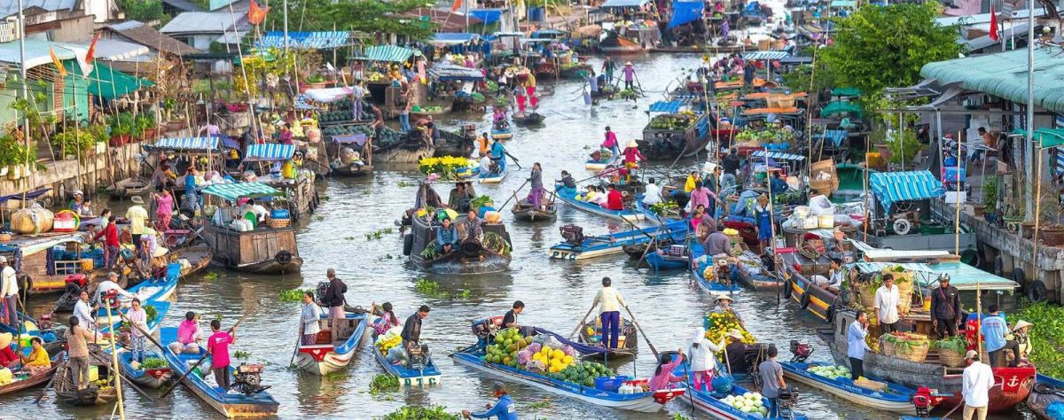 Ghé thăm chợ nổi Ngã Bảy - Hậu Giang: Khu chợ đặc trưng miền Tây hơn 100 năm tuổi - ảnh 3