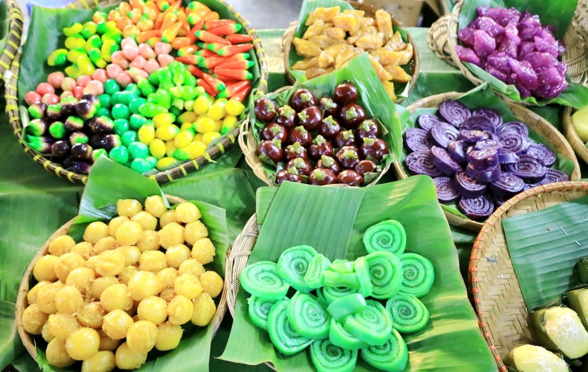 Các loại bánh trong lễ hội (Nguồn: Internet)