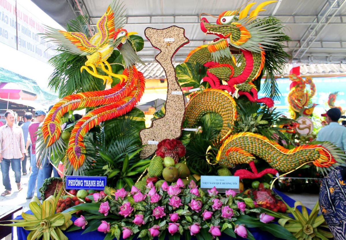 Trải nghiệm lễ hội trái cây Tân Lộc - 'Đại tiệc' trái cây lớn nhất miền Tây của Cần Thơ - ảnh 1