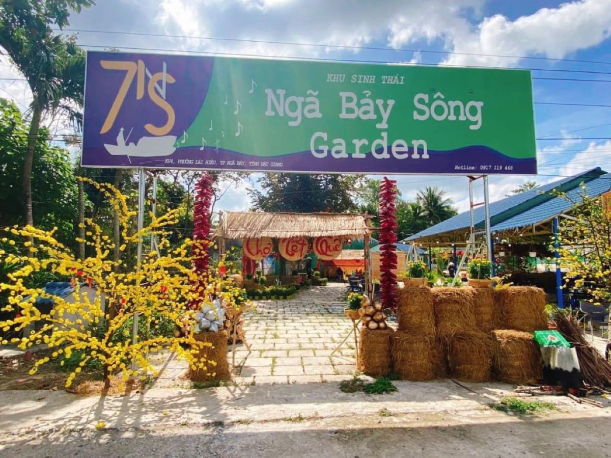 Vui quên lối về tại Ngã Bảy Sông Garden - Khu sinh thái đáng trải nghiệm nhất Hậu Giang - ảnh 1