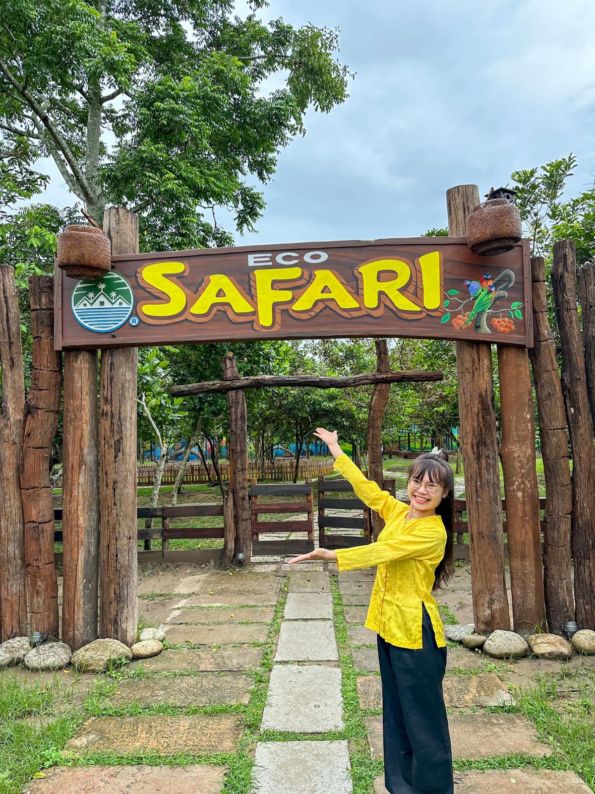 Check-in vườn Thú Eco Safari Cần Thơ: Điểm đến hấp dẫn cho gia đình đổi gió cuối tuần - ảnh 1