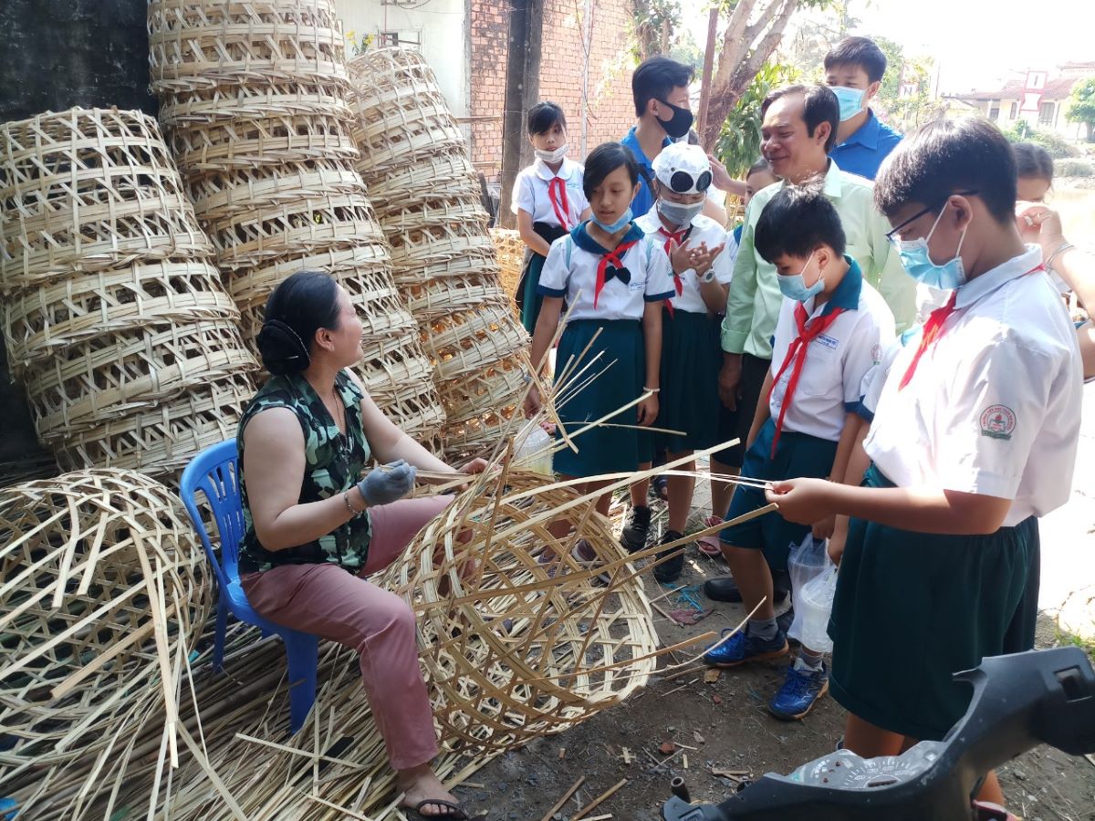 Độc đáo làng nghề đan cần xé Ngã Bảy Hậu Giang: “Di sản sống” của miền Tây - ảnh 2