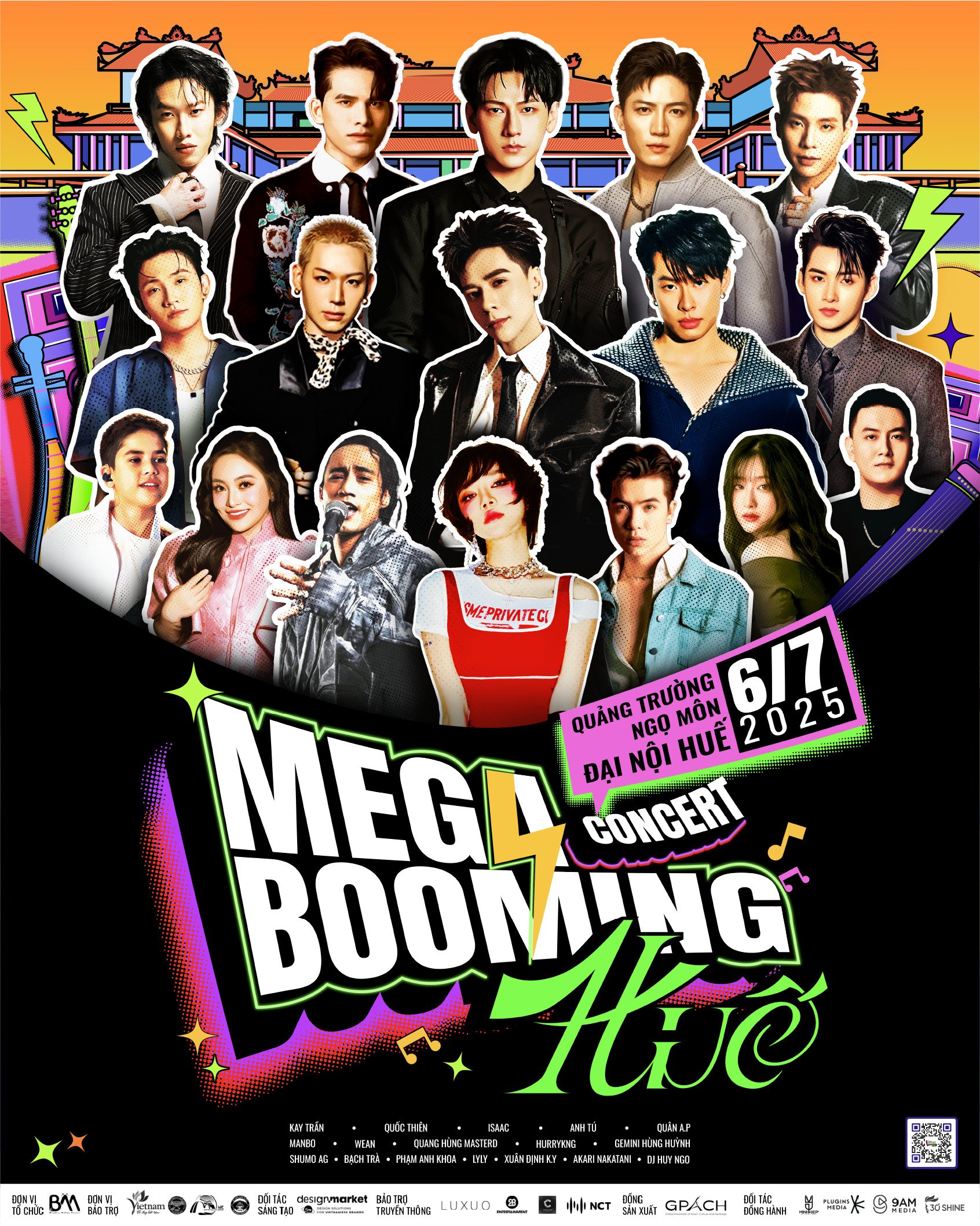 MEGA BOOMING - HUẾ 2025: Bùng nổ âm nhạc trong không gian di sản - ảnh 1
