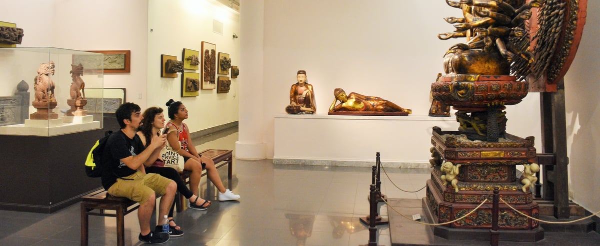 Khám phá Bảo tàng Mỹ thuật Việt Nam: Kho tàng di sản nghệ thuật dân tộc tại Hà Nội - ảnh 2