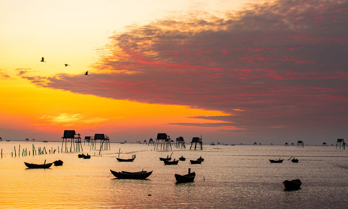 Biển Đồng Châu, Thái Bình. (Ảnh: Internet)