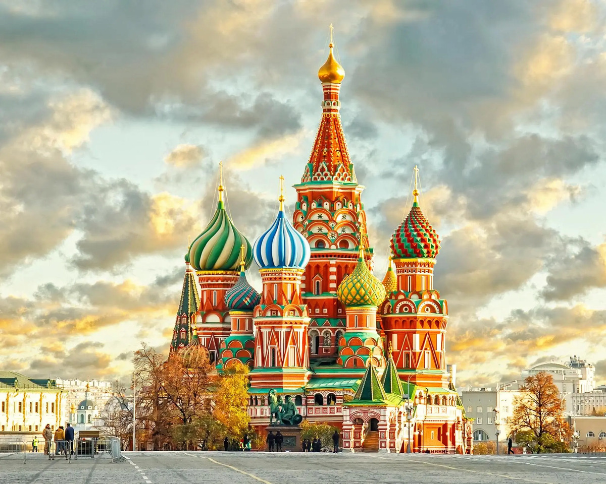 Nhà thờ chính tòa Thánh Vasily, Moscow. (Ảnh: Internet)