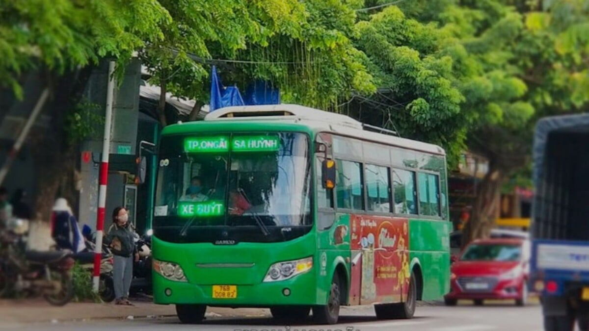 Tổng hợp danh sách các tuyến xe buýt Quảng Ngãi mới nhất 2025 - ảnh 1