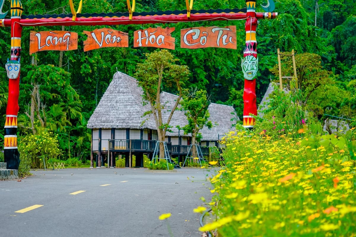 Ảnh: Khu du lịch Cổng Trời Đông Giang