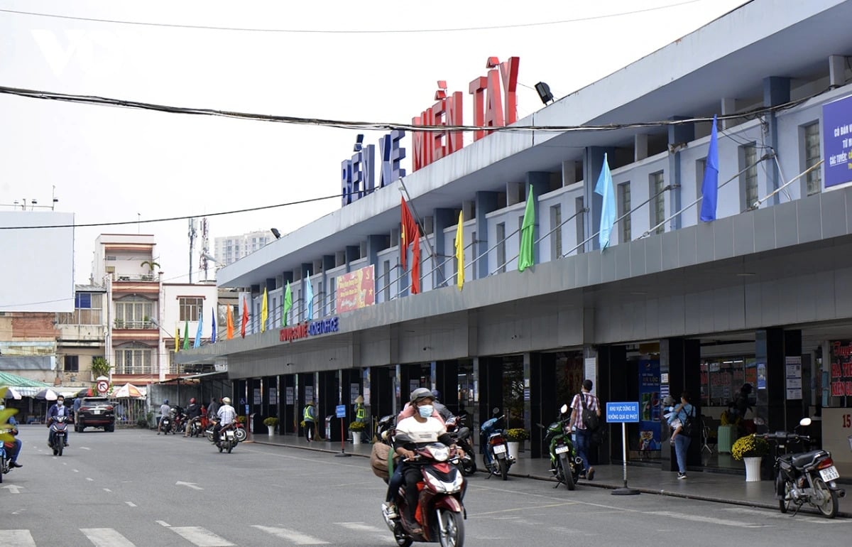 Bến xe Miền Tây. (Ảnh: Internet)