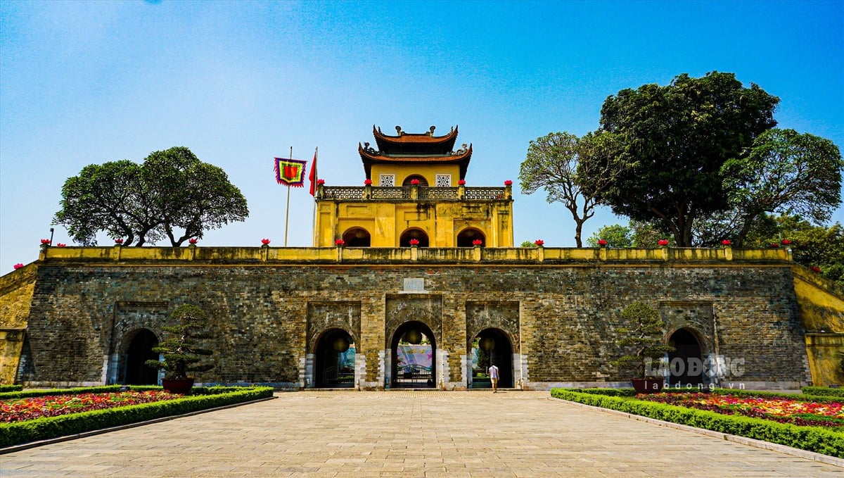 Hoàng thành Thăng Long. (Ảnh: Internet)