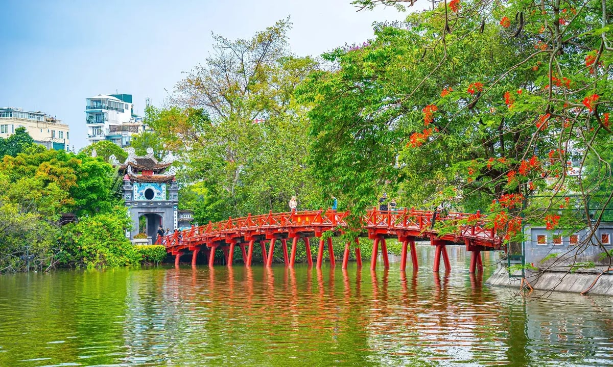 Đền Ngọc Sơn. (Ảnh: Internet)